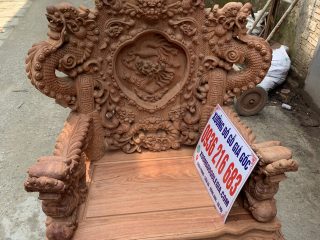 Bộ Rồng Đỉnh tay 14 siêu vip gỗ Hương đá Bộ Rồng Đỉnh siêu vip