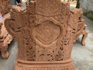 Bộ Rồng Đỉnh tay 14 siêu vip gỗ Hương đá Bộ Rồng Đỉnh tay 14 siêu vip gỗ Hương đá 20