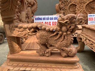 Bộ Rồng Đỉnh tay 14 siêu vip gỗ Hương đá Bộ Rồng Đỉnh tay 14 siêu vip gỗ Hương đá 14