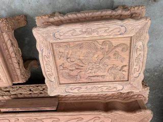 Bộ Rồng Đỉnh tay 14 siêu vip gỗ Hương đá Bộ Rồng Đỉnh tay 14 siêu vip gỗ Hương đá 19