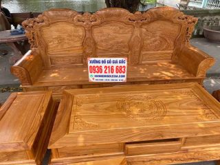 Bộ khổng tử gỗ Gõ Đỏ nhập khẩu ( Chị Nguyễn Thúy - Thanh Hóa) 10