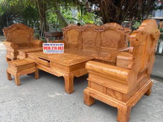 Bộ khổng tử gỗ Gõ Đỏ nhập khẩu ( Chị Nguyễn Thúy - Thanh Hóa) 9