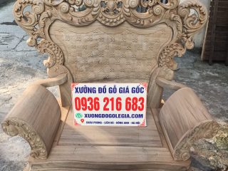 Bộ Louis Hoàng Gia 10 món gỗ Gụ Bộ Louis Hoàng Gia 10 món gỗ Gụ 14