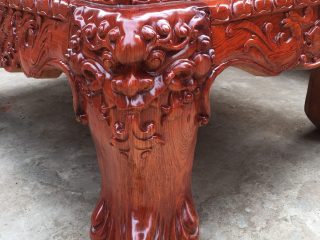 Bộ Minh Quốc Nghê Phượng tay cột 14 gỗ Hương đá Bộ Minh Quốc Nghê Phượng tay cột 14 gỗ Hương đá 20