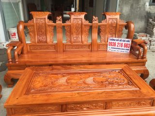 Bộ Tần Thủy Hoàng tay cột 12 gỗ Gõ đỏ nhập khẩu Bộ Tần Thủy Hoàng tay cột 12 gỗ Gõ đỏ nhập khẩu 10