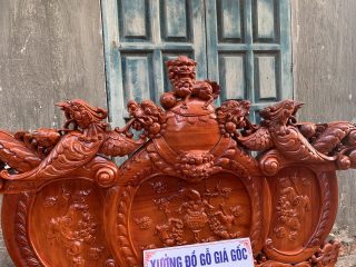 Bộ minh quốc Nghê Phượng gỗ Hương đỏ nhập khẩu Bộ minh quốc Nghê Phượng gỗ Hương đỏ nhập khẩu 21