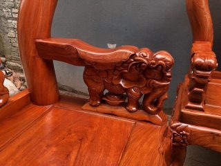 Bộ minh quốc voi cột 12 bộ 10 món gỗ Hương đá hàng siêu vip( Anh Viết - Thái Bình) 30