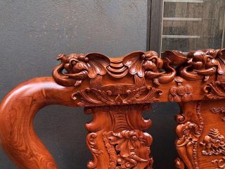 Bộ minh quốc voi cột 12 bộ 10 món gỗ Hương đá hàng siêu vip( Anh Viết - Thái Bình) 33