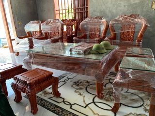 Bộ minh quốc voi cột 12 bộ 10 món gỗ Hương đá hàng siêu vip( Anh Viết - Thái Bình) 25