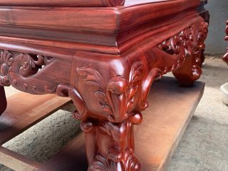 Bộ Hoàng Gia 6 món chất liệu gỗ Hương đỏ nhập khẩu Bộ Hoàng Gia 6 món chất liệu gỗ Hương đỏ nhập khẩu 12