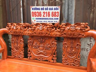 Bộ minh quốc voi 6 món gỗ Hương đá 10