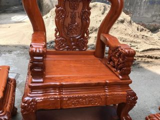 Bộ minh quốc voi 6 món gỗ Hương đá 13