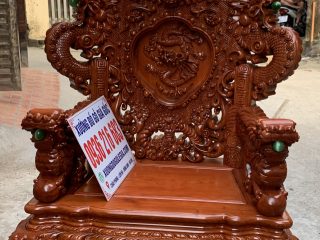 Bộ Rồng Đỉnh 6 món chất liệu gỗ Hương đá 17