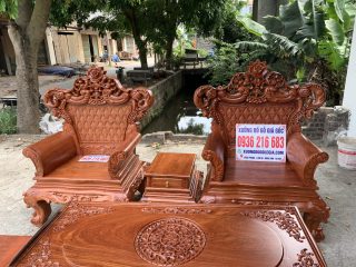 Bộ Hoàng Gia siêu vip chất liệu gỗ Hương đá Bộ Hoàng Gia siêu vip chất liệu gỗ Hương đá 17