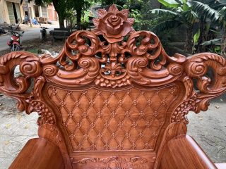 Bộ Hoàng Gia siêu vip chất liệu gỗ Hương đá Bộ Hoàng Gia siêu vip chất liệu gỗ Hương đá 16