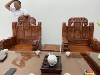 Bộ Âu Á chương voi tay voi nguyên con, cột liền ( Anh Đáng - Hưng Yên) Bộ Âu Á chương voi tay voi nguyên con, cột liền ( Anh Đáng - Hưng Yên) 15