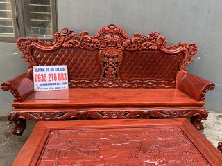 Bộ Hoàng Gia siêu vip gỗ Hương đỏ Bộ Hoàng Gia siêu vip gỗ Hương đỏ 13