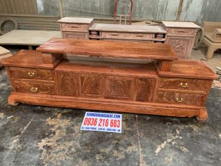 Mẫu kệ vát Vân siêu vip gỗ hương đá 11