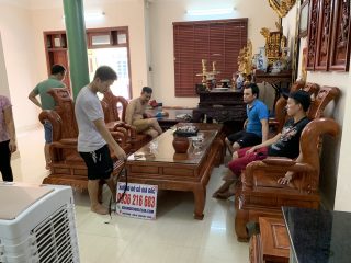 Bộ Tần Thủy Hoàng tay cột 12 gỗ Hương đá 6 món Bộ Tần Thủy Hoàng tay cột 12 gỗ Hương đá 6 món 14