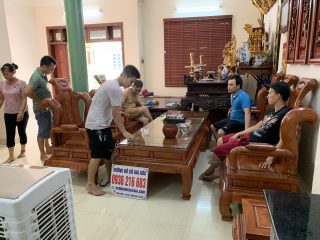 Bộ Tần Thủy Hoàng tay cột 12 gỗ Hương đá 6 món Bộ Tần Thủy Hoàng tay cột 12 gỗ Hương đá 6 món 15