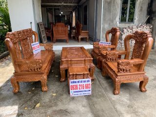 Bộ minh quốc voi gỗ gõ đỏ Bộ minh quốc voi gỗ gõ đỏ 32