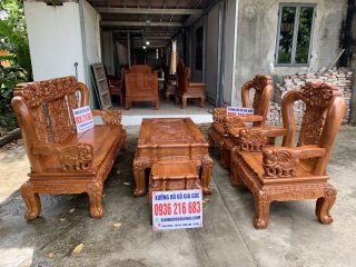 Bộ minh quốc voi gỗ gõ đỏ Bộ minh quốc voi gỗ gõ đỏ 31