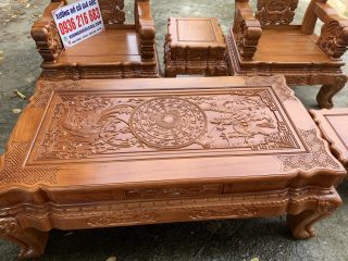 Bộ minh quốc voi gỗ gõ đỏ Bộ minh quốc voi gỗ gõ đỏ 26