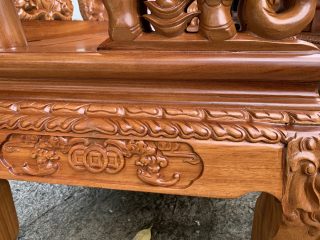 Bộ minh quốc voi gỗ gõ đỏ Bộ minh quốc voi gỗ gõ đỏ 20