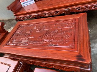 Bộ Hoàng Gia Gỗ Hương Đỏ Bộ Hoàng Gia Gỗ Hương Đỏ 24