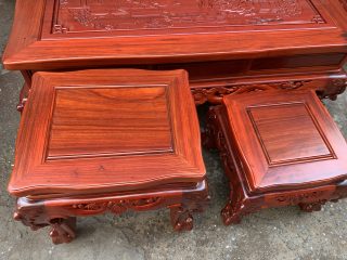Bộ Hoàng Gia Gỗ Hương Đỏ Bộ Hoàng Gia Gỗ Hương Đỏ 16