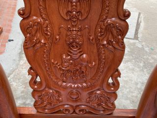 Bộ minh quốc voi tay cột 12 gỗ Hương đá Bộ minh quốc voi tay cột 12 gỗ Hương đá 22