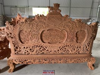 Bộ Rồng Đỉnh 12 món vip gỗ Hương đá 33