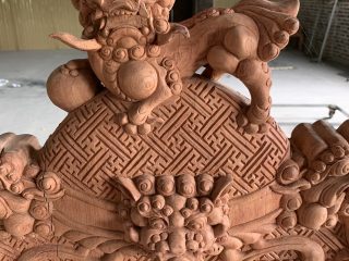 Bộ Rồng Đỉnh 12 món vip gỗ Hương đá 29