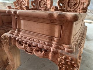 Bộ Rồng Đỉnh 12 món vip gỗ Hương đá 21