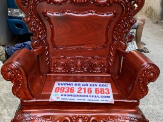 Bộ Hoàng Gia mẫu mới năm 2020 gỗ Hương đỏ Bộ Hoàng Gia mẫu mới năm 2020 gỗ Hương đỏ 26