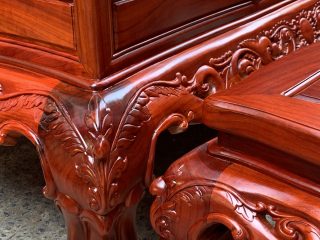 Bộ Hoàng Gia mẫu mới năm 2020 gỗ Hương đỏ Bộ Hoàng Gia mẫu mới năm 2020 gỗ Hương đỏ 15