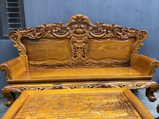 Bộ Hoàng Gia gỗ Cẩm Vàng Bộ Hoàng Gia gỗ Cẩm Vàng 19