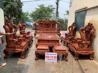 Bộ minh quốc ghê Phượng tay cột 14 gỗ Hương đá bộ 10 món Bộ minh quốc ghê Phượng tay cột 14 gỗ Hương đá bộ 10 món 34