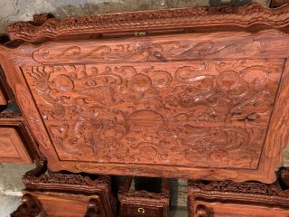 Bộ minh quốc ghê Phượng tay cột 14 gỗ Hương đá bộ 10 món Bộ minh quốc ghê Phượng tay cột 14 gỗ Hương đá bộ 10 món 32