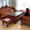 Bộ Hoàng Gia V3 Gỗ Hương đá Anh Tuấn Vân (Bắc Giang)