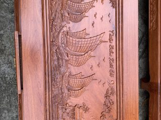 Bộ Tần Thuỷ Hoàng 2 đoản dài gỗ Hương đá Anh Mạnh Bắc Ninh Bộ Tần Thuỷ Hoàng 2 đoản dài gỗ Hương đá Anh Mạnh Bắc Ninh 27