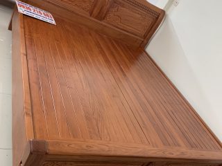 Giường chữ X gỗ Hương đá kích thước 200x220 Bác Toàn Hưng Yên 7