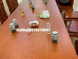 Bộ bàn ăn Chất liệu gỗ Gõ đỏ Bộ bàn ăn Chất liệu gỗ Gõ đỏ 18