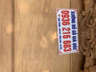 Bộ Rồng Đỉnh vip 12 món Gỗ Gõ Đỏ 44