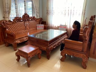 Bộ Hoàng Gia V3 Gỗ Hương đá Anh Tuấn Vân (Bắc Giang) Bộ Hoàng Gia V3 Gỗ Hương đá Anh Tuấn Vân (Bắc Giang) 11