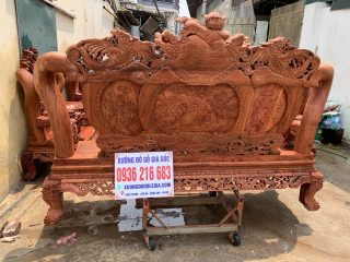 Bộ minh quốc ghê Phượng tay cột 14 gỗ Hương đá bộ 10 món Bộ minh quốc ghê Phượng tay cột 14 gỗ Hương đá bộ 10 món 21