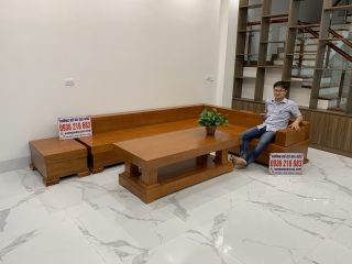 Bộ sofa nguyên khối gỗ Gõ đỏ ( A Huy Bắc Giang) Bộ sofa nguyên khối gỗ Gõ đỏ ( A Huy Bắc Giang) 15