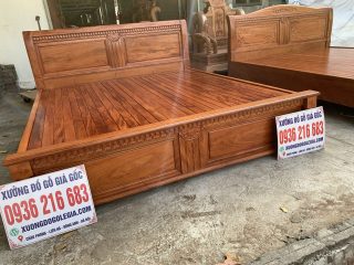 Giường ngủ chữ X mẫu trơn (Bác Toàn Hưng Yên) 17