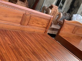 Giường ngủ chữ X mẫu trơn (Bác Toàn Hưng Yên) 15