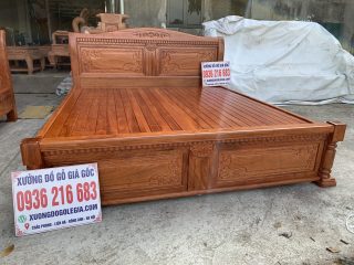 Giường ngủ chữ X mẫu trơn (Bác Toàn Hưng Yên) 13